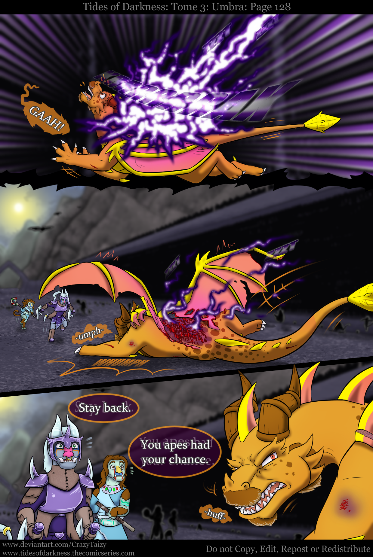 Teidees Deviantart Tides of Darkness: Umbra Page 128 by CrazyTaizy on DeviantArt