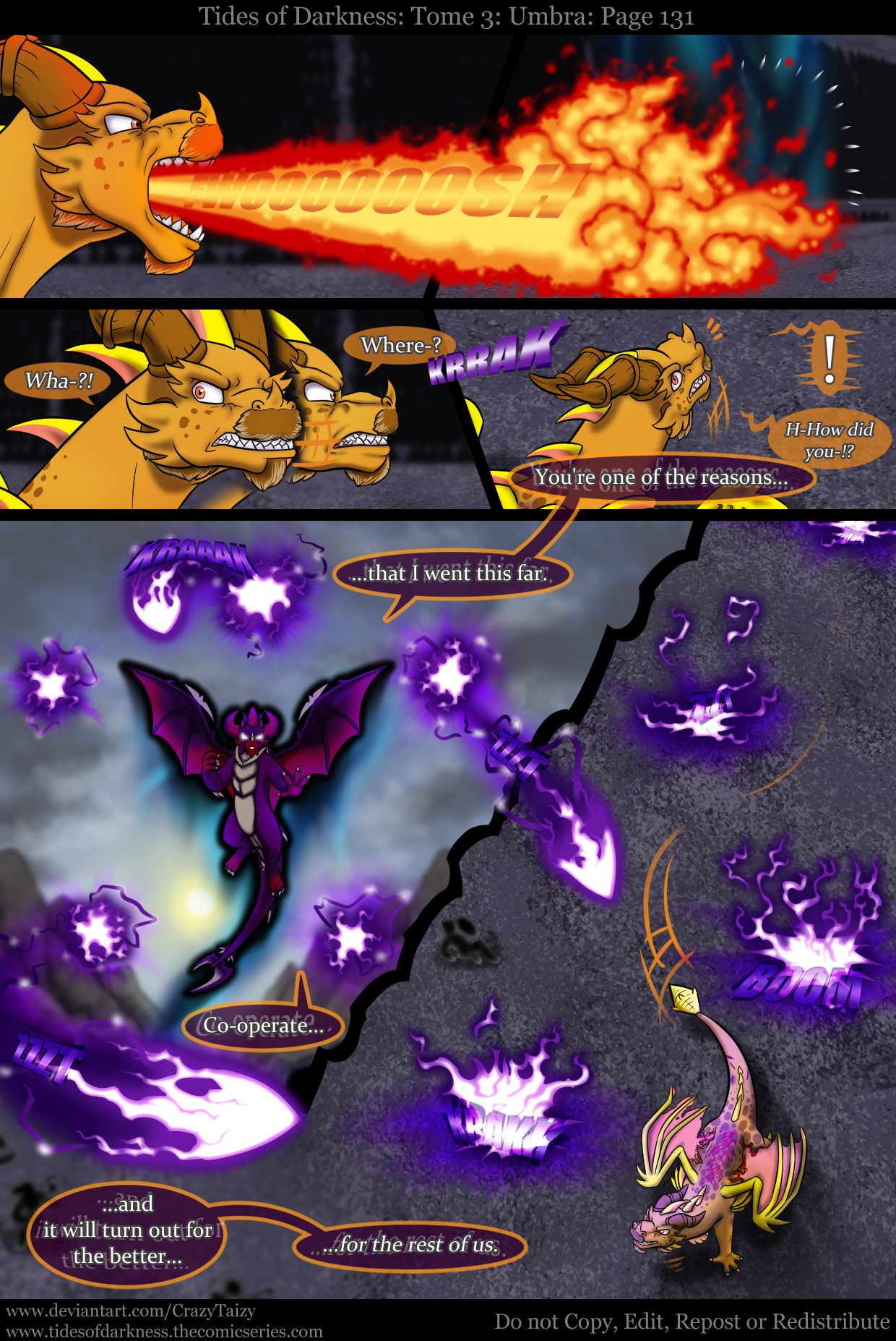 Teidees Deviantart Tides of Darkness: Umbra Page 131 by CrazyTaizy on DeviantArt