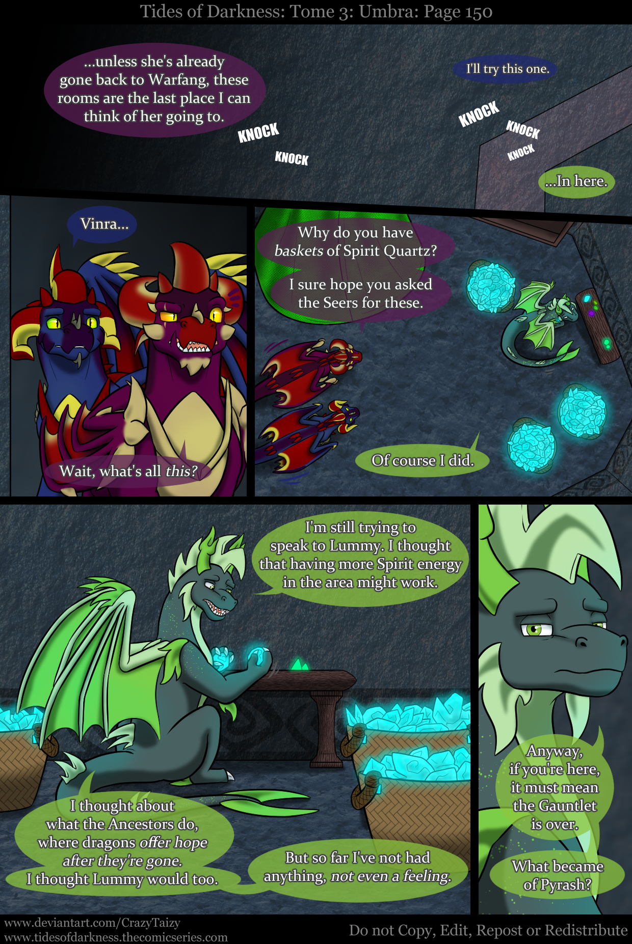 Teidees Deviantart Tides of Darkness: Umbra Page 150 by CrazyTaizy on DeviantArt