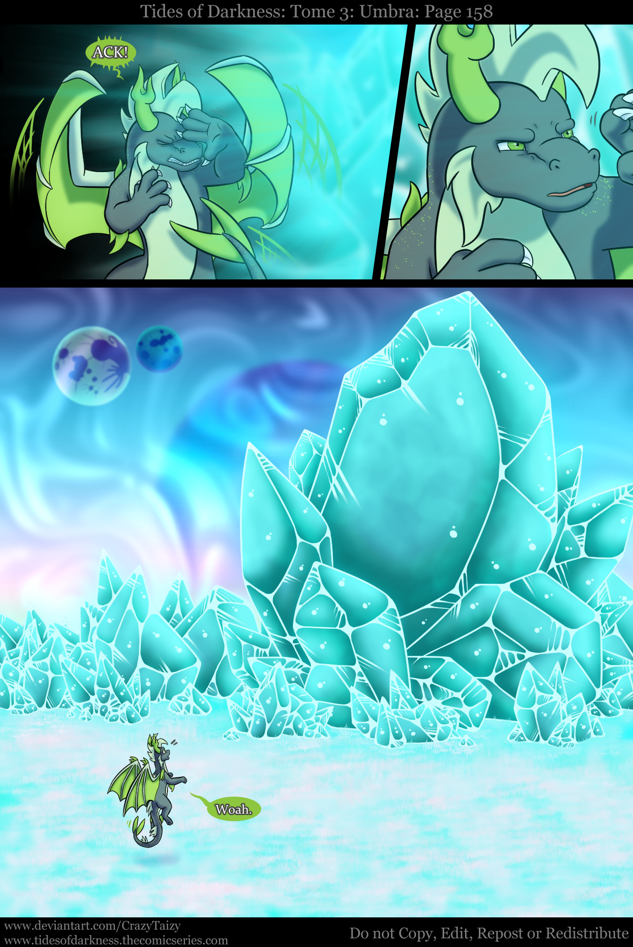 Teidees Deviantart Tides of Darkness: Umbra Page 158 by CrazyTaizy on DeviantArt
