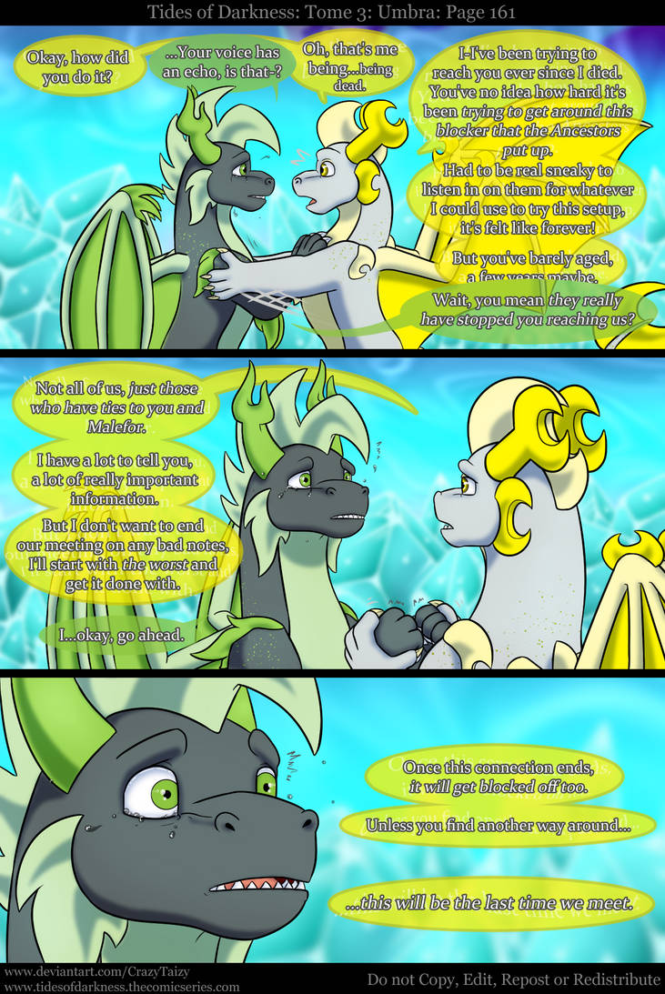 Teidees Deviantart Tides of Darkness: Umbra Page 161 by CrazyTaizy on DeviantArt