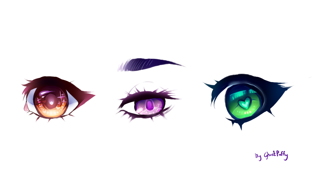 Anime eyes by DestinyBlue on DeviantArt