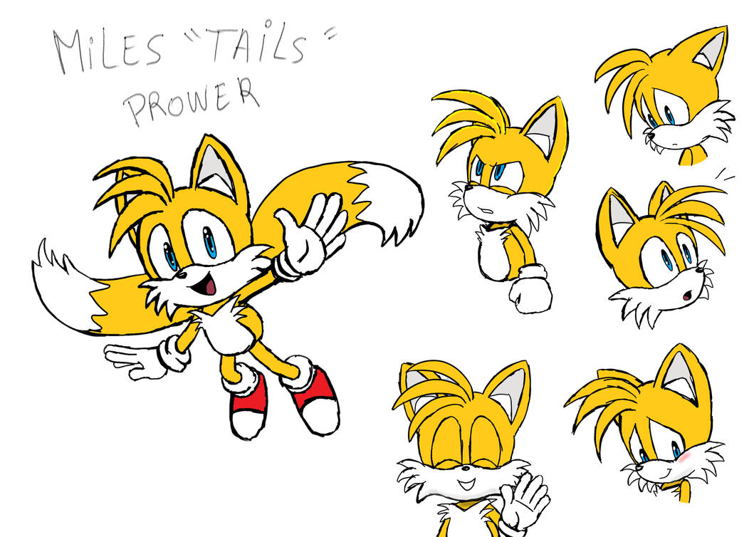 Tails Inventor Miles Tails Prower by AmyLyss on DeviantArt