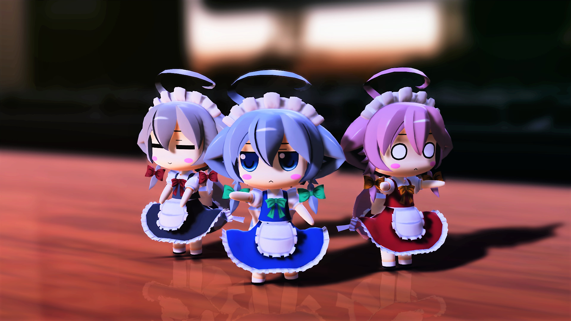 MMD Inu Sakuya Effect Test
