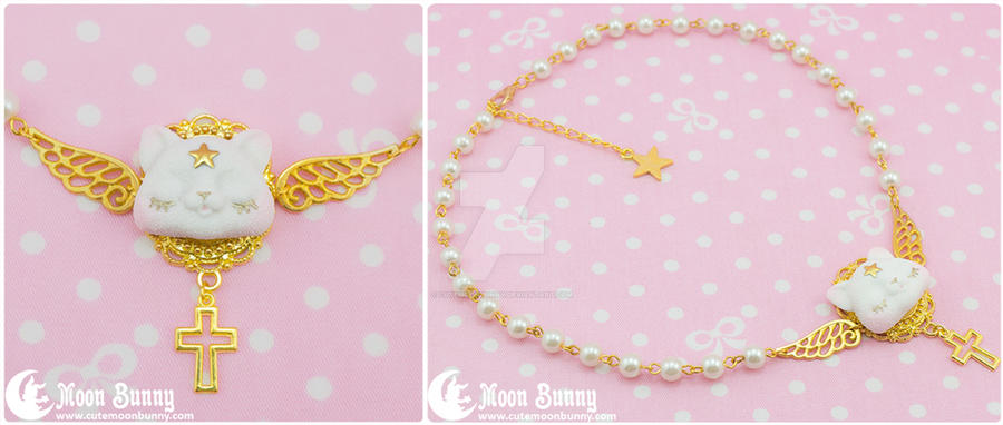 Dreamy star kitten Necklace 2