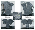 Newest Catgoyle by crokittycats