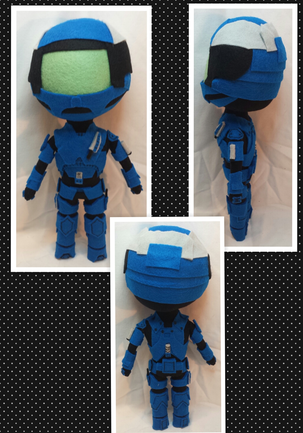 Con Plush 7 - Blue Halo Spartan