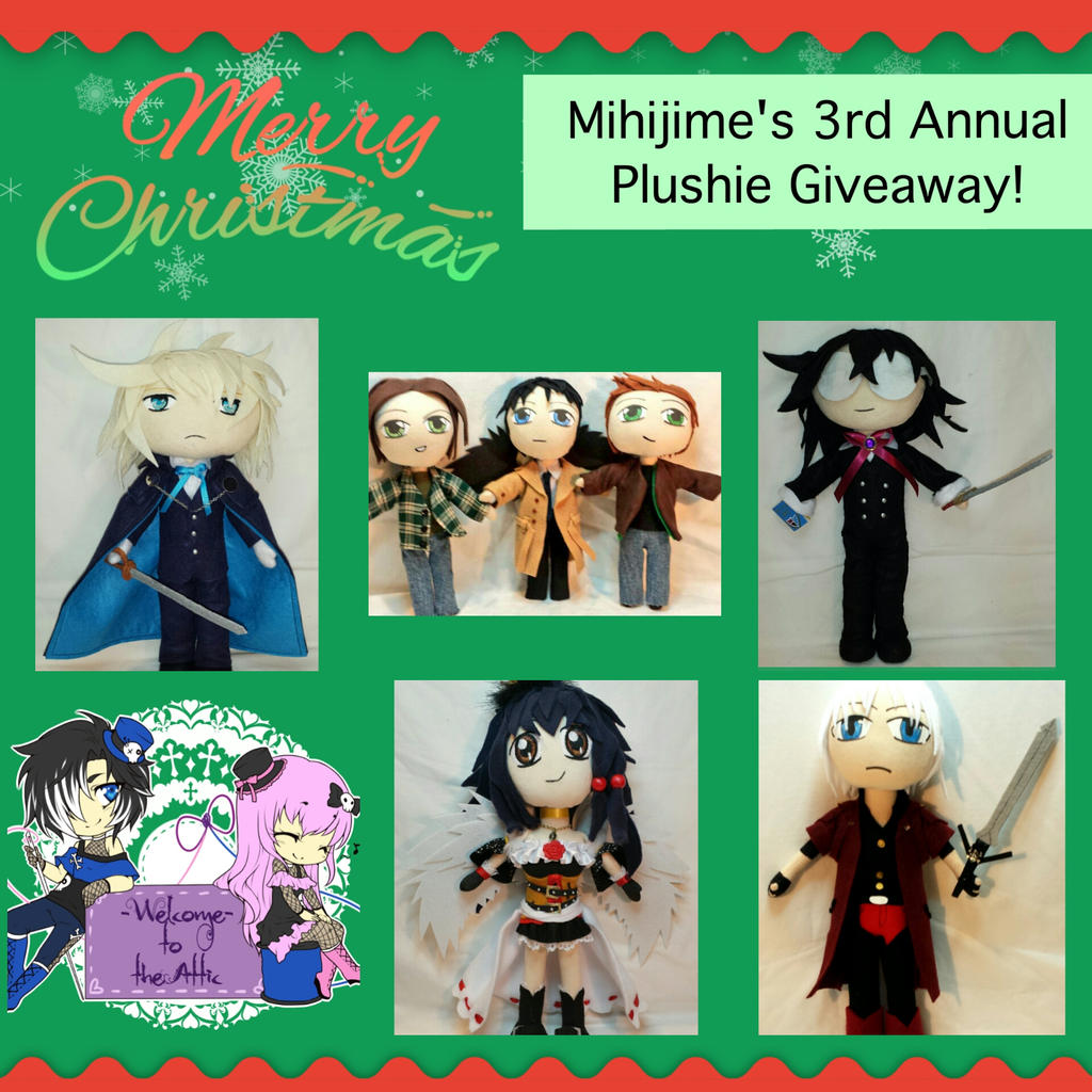 Mihijime's 3rd Annual Christmas Giveaway!!