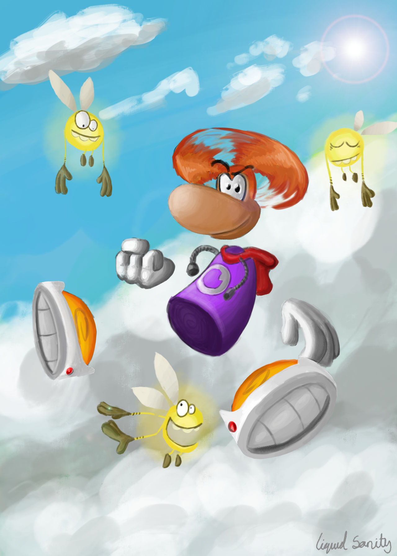 Rayman by NatrualNocturnal on DeviantArt