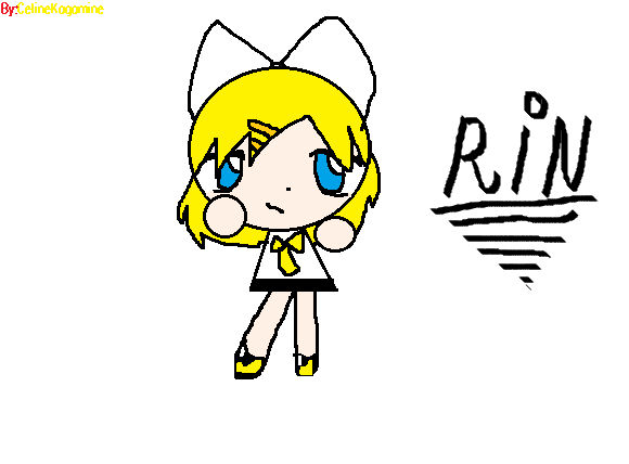 Rin Kagamine Puff by CelineKagamine on DeviantArt