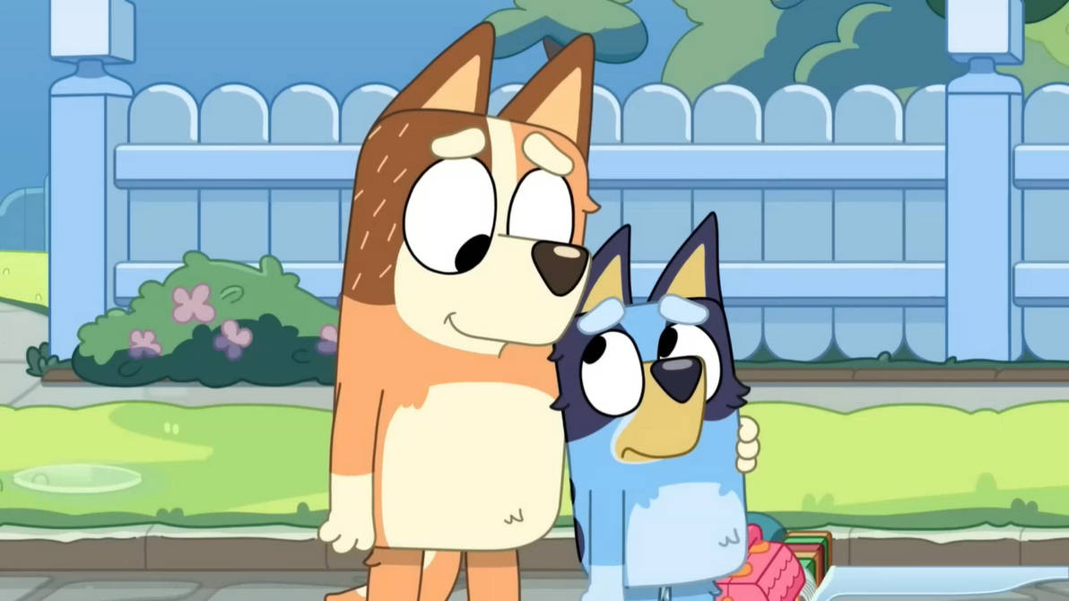 Bluey Heeler y Chilli Heeler (Bluey: Rain) 2 by Ferchu2003 on DeviantArt