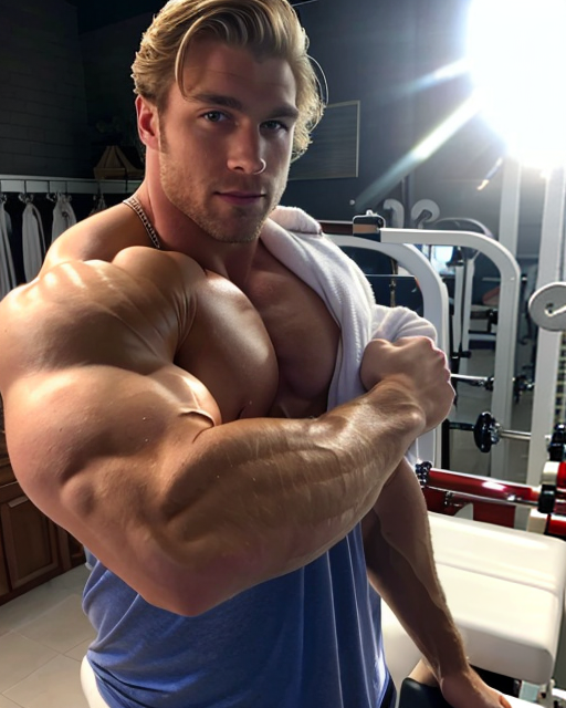 Bodybuilder Bro Gym bro by Megafit37 on DeviantArt