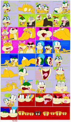 Koopalings' footsie challenge