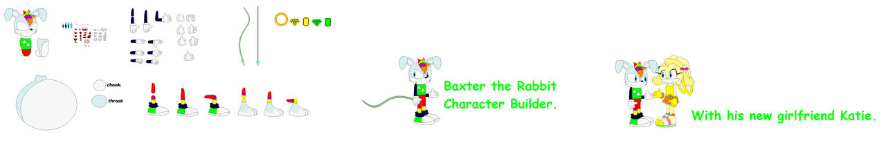 Character Builder Rabbit Baxter the Rabbit Character Builder by I-love-LAS-MMALM on DeviantArt