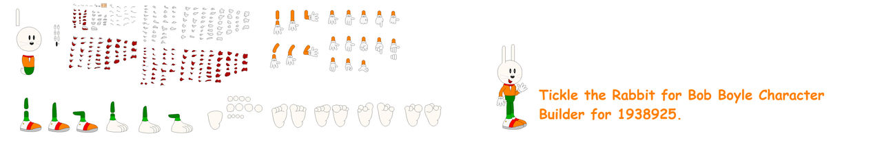 Character Builder Rabbit Tickle the Rabbit Character Builder by I-love-LAS-MMALM on DeviantArt