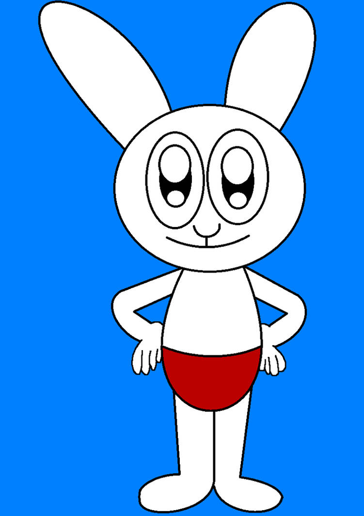 Simon the Rabbit in Speedo by I-love-LAS-MMALM on DeviantArt