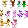 My 2nd Smiling Critters OCs