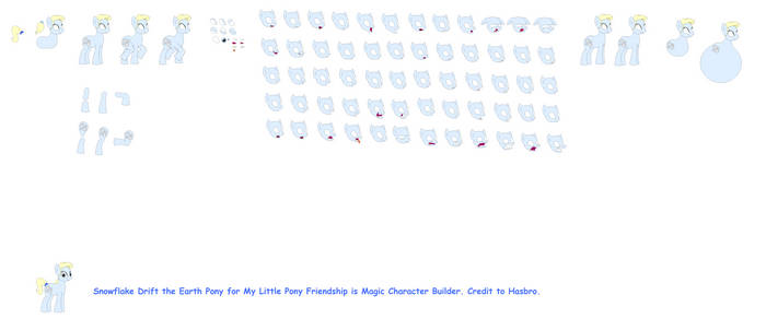 Snowflake Character Set Explore the Best Snowflakedrift Art | DeviantArt