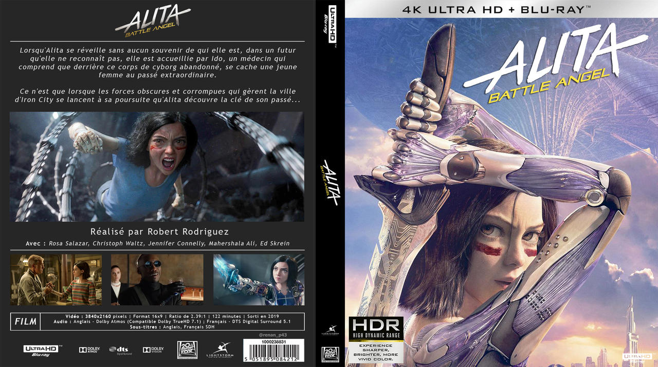 Custom Blu-Ray 4K : Alita Battle Angel by TomSawyerBzH on DeviantArt