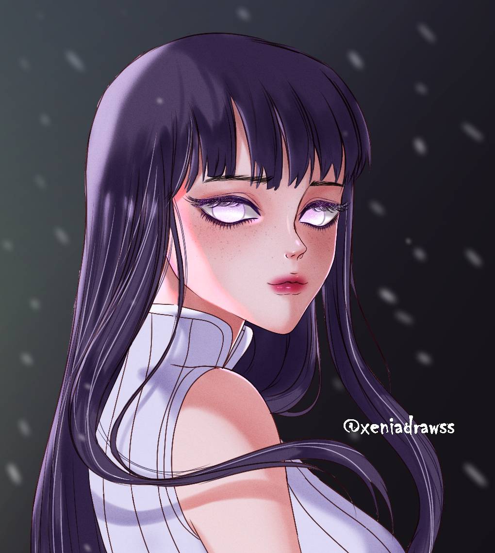Hinata Hyuga Fanart By Xeniadrawss On Deviantart