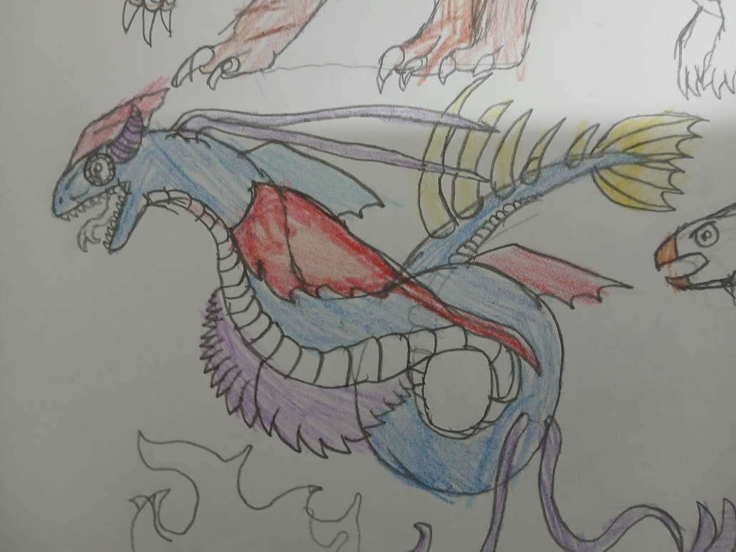 My Leviathan Drawing by Landbird0315 on DeviantArt