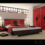 asia style bedroom