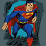 Superman by Byrne colored