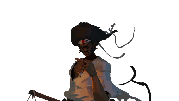 Afro samurai by Andres-Concept on DeviantArt