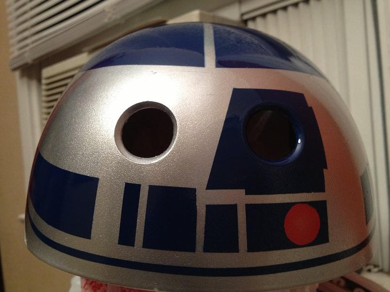 R2D2 Helmet by RollerNoggins on DeviantArt