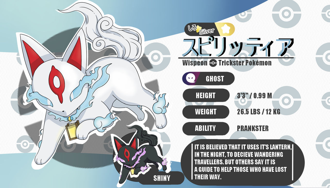 Wispeon: The Ghost Type Eeveelution by Sushiromii on DeviantArt