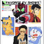 Top V Favorites: TV SHOWS