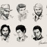 Shiro Sketches: Portraits