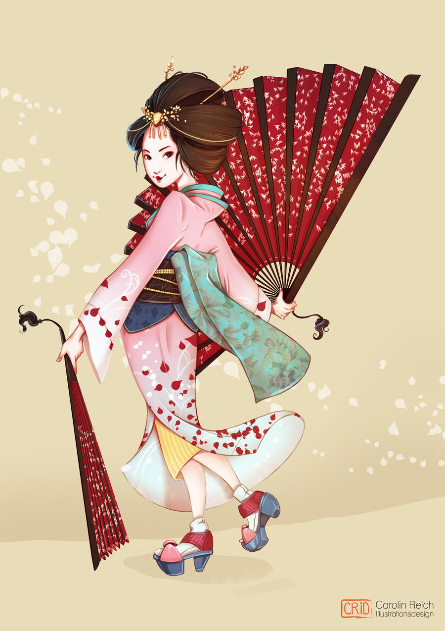 Geisha Characterdesign