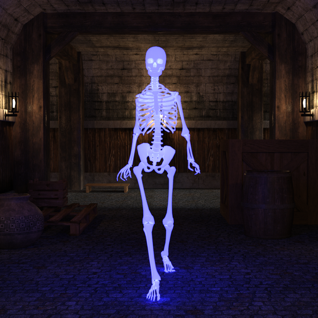 The Skeleton by silverexpress on DeviantArt