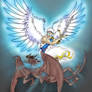 Angel vs Demon COLOR