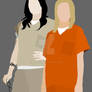 OITNB Alex and Piper poster