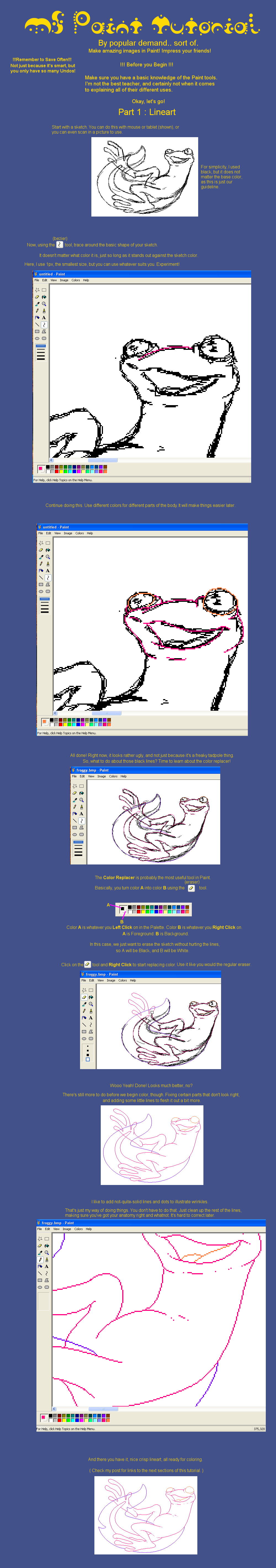 MSPaint Tutorial Part 1