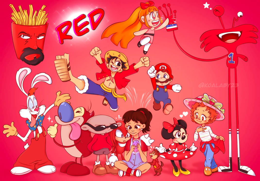 Red Characters by koalaby23 on DeviantArt