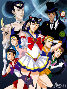 Reboot Star Trek Sailor Moon crossover