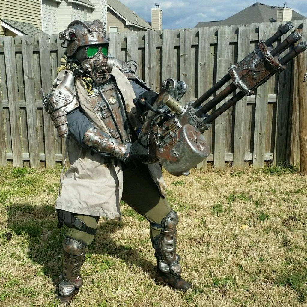Fallout Rifle Cosplay fallout inspired cosplay I made. by andrewh86 on DeviantArt