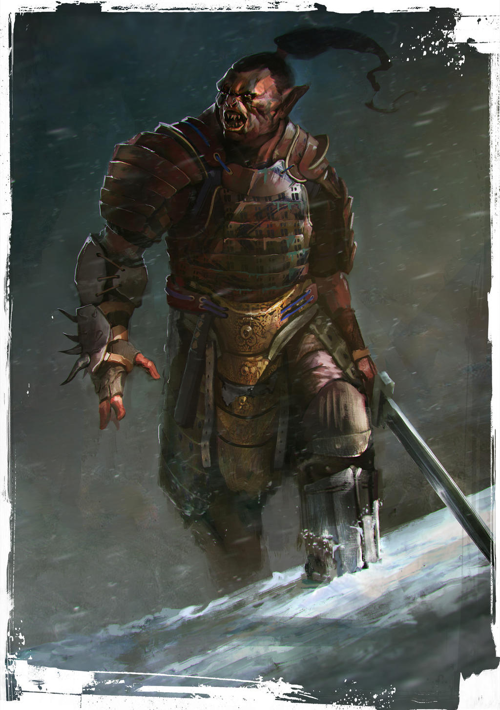 LotR orc redesign by AlexTzutzy on DeviantArt