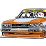 Crazy car art