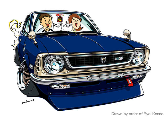 Crazy car art by mame-ozizo Crazy car art by mame-ozizo