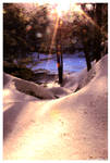 Royalston Falls Sunrise by padawan71