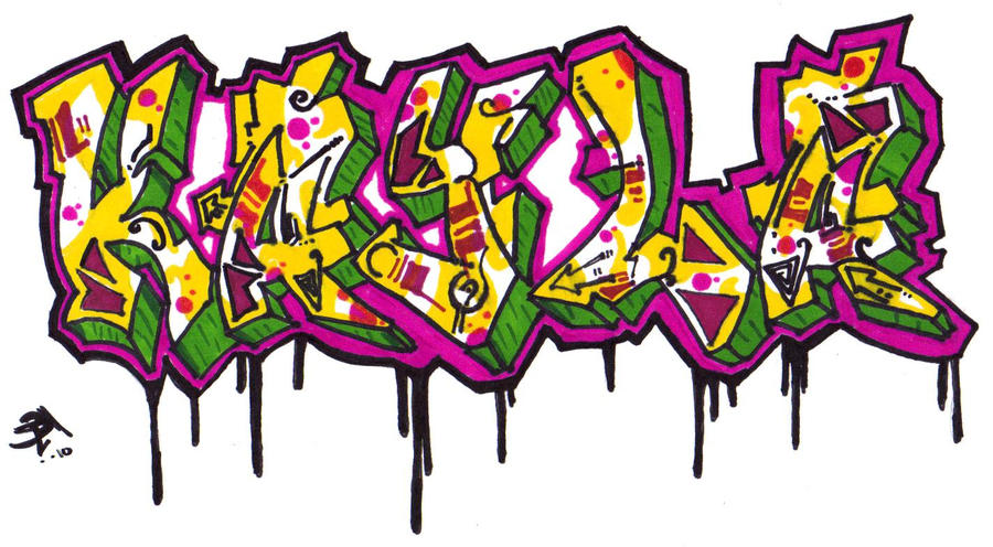 Graffiti Name: Kayla by Cheetahclub84 on DeviantArt.