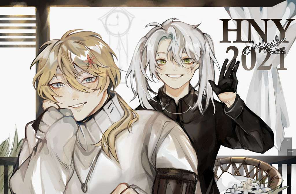 Ghny HNY 2021 by HanaUsaki on DeviantArt