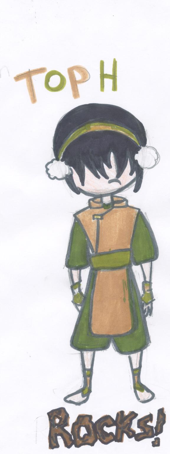 Toph cartoon form