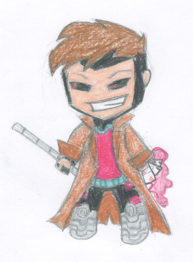 Chibi Gambit by superfreak333 on DeviantArt