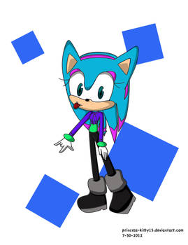 Lunar the Hedgehog .:new look:.