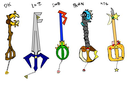 Super Smash Keyblades